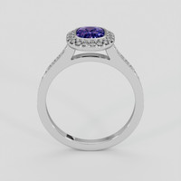 1.04 Ct. Bi Color Sapphire Ring, 14K White Gold 3