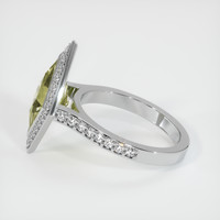 3.20 Ct. Sapphire Ring, 14K White Gold 4