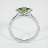 0.86 Ct. Sapphire Ring, 14K White Gold 3