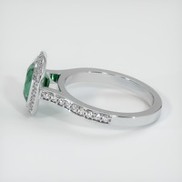 2.67 Ct. Sapphire Ring, 14K White Gold 4