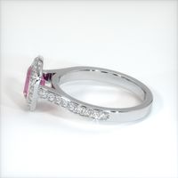 1.41 Ct. Sapphire Ring, 18K White Gold 4