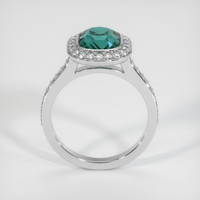 4.07 Ct. Sapphire Ring, 18K White Gold 3