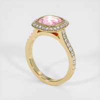 2.07 Ct. Sapphire Ring, 14K Yellow Gold 2