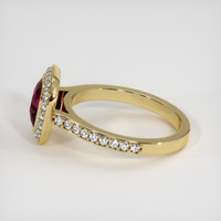 2.02 Ct. Ruby Ring, 14K Yellow Gold 4