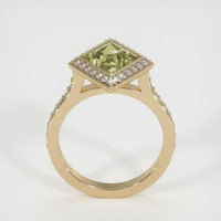 3.20 Ct. Sapphire Ring, 14K Yellow Gold 3