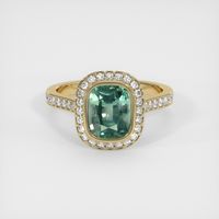 2.67 Ct. Sapphire Ring, 14K Yellow Gold 1