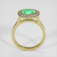 1.79 Ct. Emerald Ring, 18K Yellow Gold 3