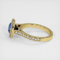 2.24 Ct. Sapphire Ring, 18K Yellow Gold 4