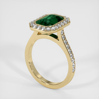 4.50 Ct. Sapphire Ring, 18K Yellow Gold 2