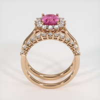 1.80 Ct. Sapphire Ring, 14K Rose Gold 3