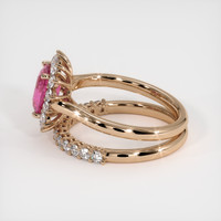 1.80 Ct. Sapphire Ring, 14K Rose Gold 4
