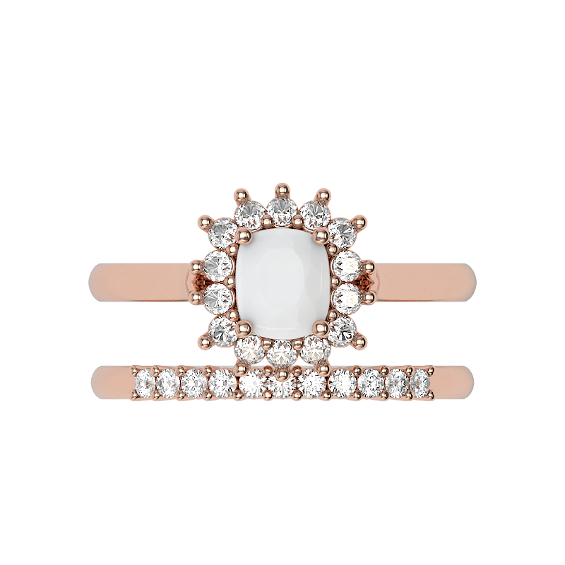 Jewelry image on model