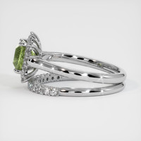 2.09 Ct. Sapphire Ring, 14K White Gold 4