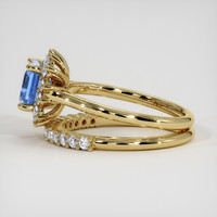 1.89 Ct. Blue Sapphire Ring, 14K Yellow Gold 4
