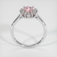 1.57 Ct. Padparadscha Sapphire Ring, Platinum 950 3