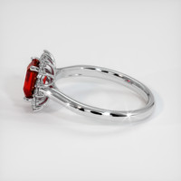 1.49 Ct. Ruby Ring, Platinum 950 4