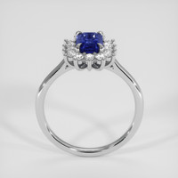 1.31 Ct. Blue Sapphire Ring, Platinum 950 3