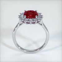 2.98 Ct. Ruby Ring, Platinum 950 3