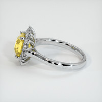 3.56 Ct. Sapphire Ring, Platinum 950 4