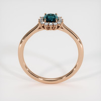 0.82 Ct. Sapphire Ring, 18K Rose Gold 3