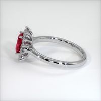 Ruby Ring 1.01 Ct. 14K White Gold Preview