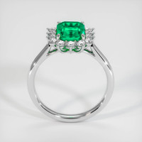 1.91 Ct. Emerald Ring, 18K White Gold 3