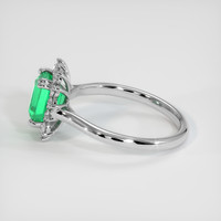 1.68 Ct. Emerald Ring, 18K White Gold 4