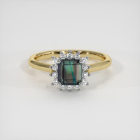 1.41 Ct. Gemstone Ring, 14K White & Yellow 1