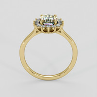 2.67 Ct. Bi Color / Parti Sapphire Ring, 10K Yellow Gold 3