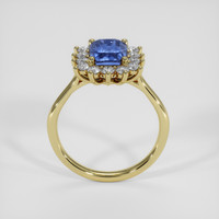 2.63 Ct. Blue Sapphire Ring, 14K Yellow Gold 3