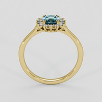 1.12 Ct. Bi Color Sapphire Ring, 14K Yellow Gold 3