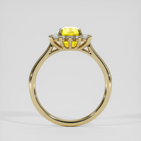 2.11 Ct. Yellow Sapphire Ring, 14K Yellow Gold 3