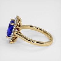 2.51 Ct. Sapphire Ring, 18K Yellow Gold 4