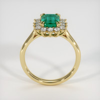 1.64 Ct. Emerald Ring, 18K Yellow Gold 3
