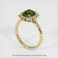 2.14 Ct. Sapphire Ring, 18K Yellow Gold 2