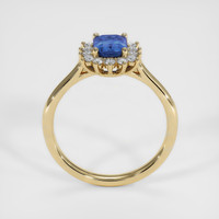 1.24 Ct. Sapphire Ring, 18K Yellow Gold 3