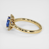 1.24 Ct. Sapphire Ring, 18K Yellow Gold 4