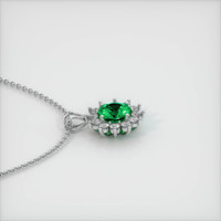 Emerald Pendant 0.93 Ct., 18K White Gold Preview