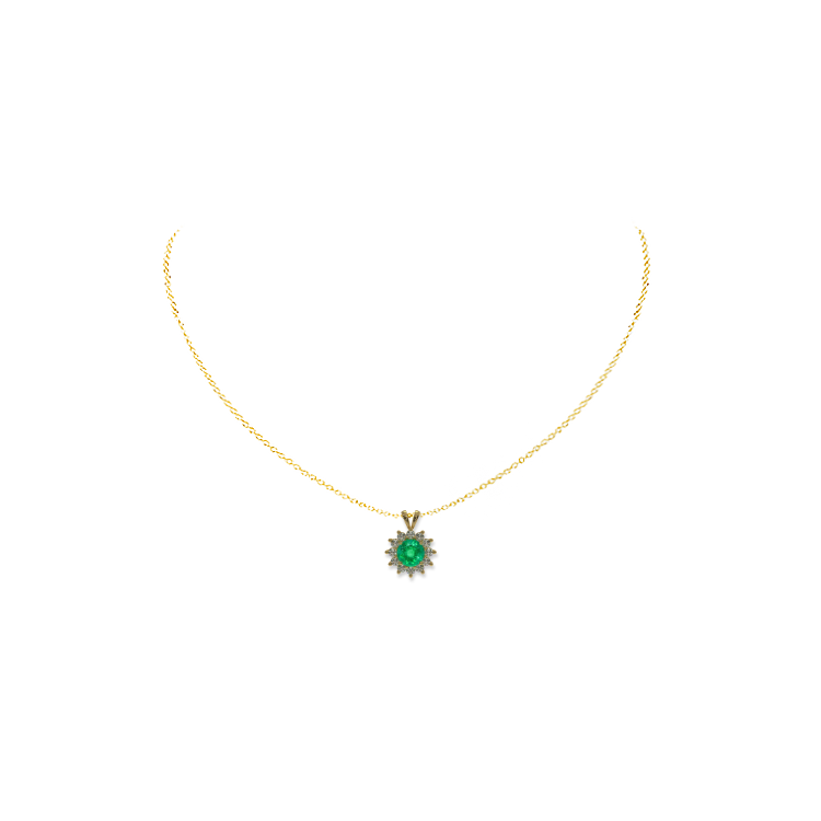 Jewelry image on model