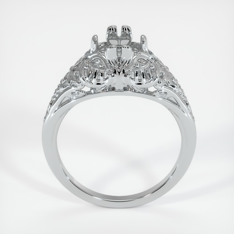 Platinum 950 Antique Style Ring Setting