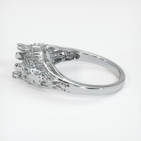 10K White Gold Antique Style Ring Setting Image
