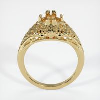 14K Yellow Gold Antique Style Ring Setting Image