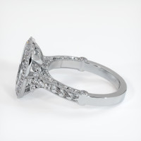 10K White Gold Antique Style Ring Setting Image