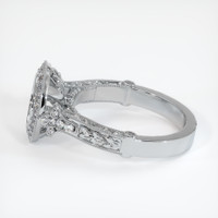 10K White Gold Antique Style Ring Setting Image