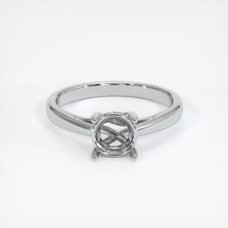 Platinum 950 Pave Ring Setting