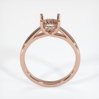 14K Rose Gold Pave Ring Setting Image