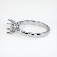Silver Pave Ring Setting Image