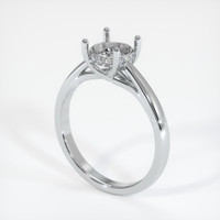 10K White Gold Pave Ring Setting Video