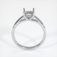 14K White Gold Pave Ring Setting Image
