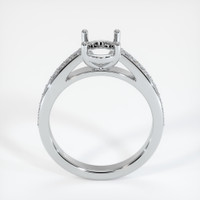Silver Pave Ring Setting Image